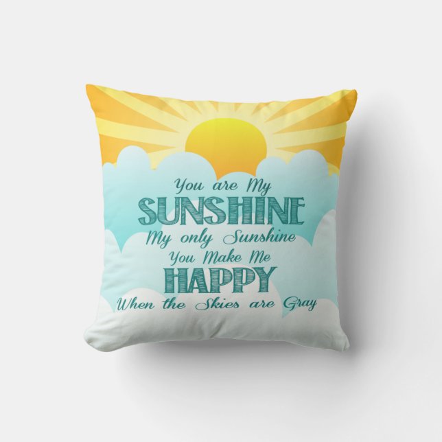 Vous êtes mon Coussin Sunshine (Recto)