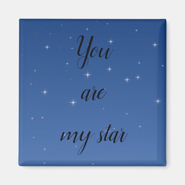 Vous êtes mon Magnet star (Devant)