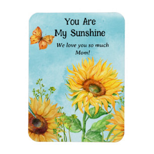 VOUS ÊTES MON MAGNET SUNSHINE SUNFLOWER (Personnal