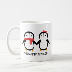 Vous Êtes Mon Pingouin Mug - Adorable Cadeau Roman