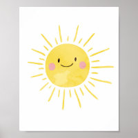 Vous êtes mon soleil Impression de nurserie Cadeau