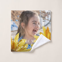 Vous Êtes Mon Sunshine Bright Yellow Sunflower Pho