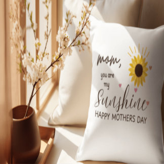 Vous Êtes Mon Sunshine Maman Coussin - Sunflower M