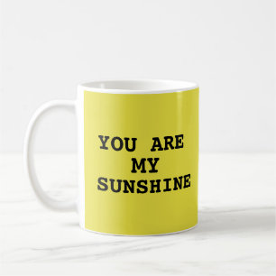 VOUS ÊTES MON SUNSHINE ROMANTIQUE CAFÉ MUG