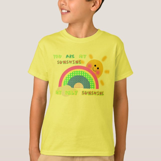Vous êtes mon T-shirt de SOLEIL (Devant)