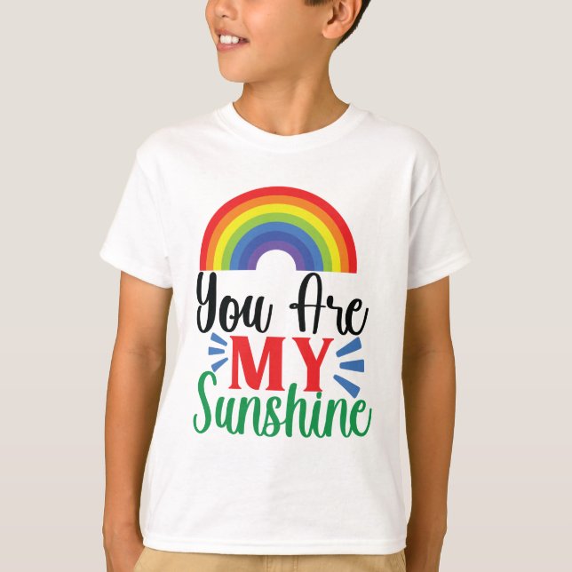 Vous Êtes Mon T-Shirt Sunshine (Devant)