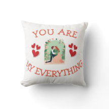 Vous êtes mon tout Coussin amour design