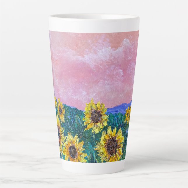 Vous êtes My Sunshine Latte Coffee Mug (Devant)