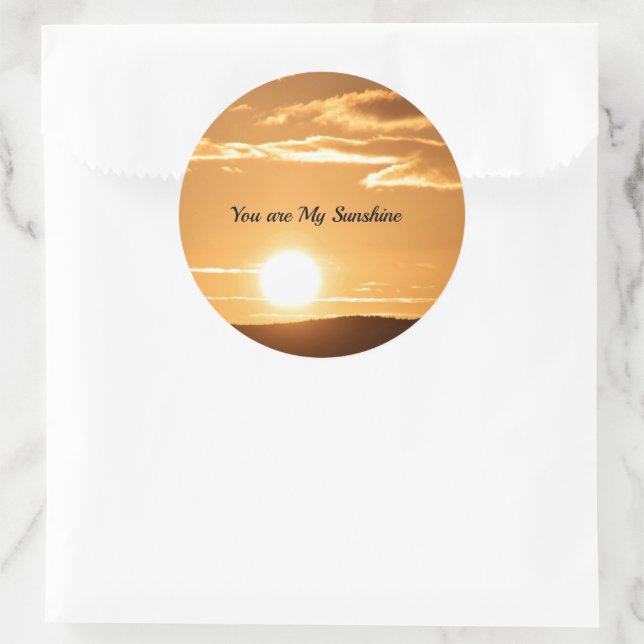 Vous êtes My Sunshine Sticker (Sac)