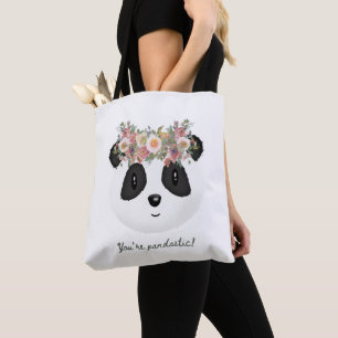 Vous êtes pandastique ! Sac fourre-tout Ours Panda