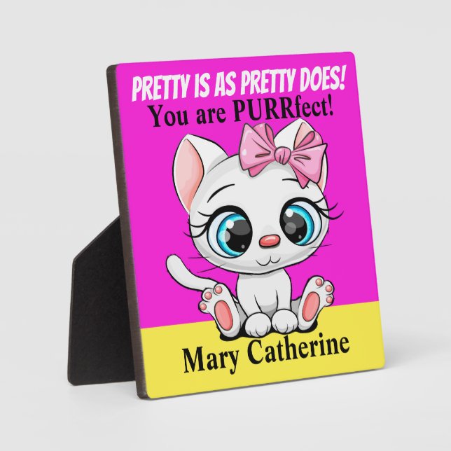 Vous Êtes Parfait Plaque (Recto)