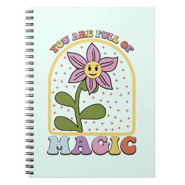 Vous êtes plein de magie : un Carnet (Devant)