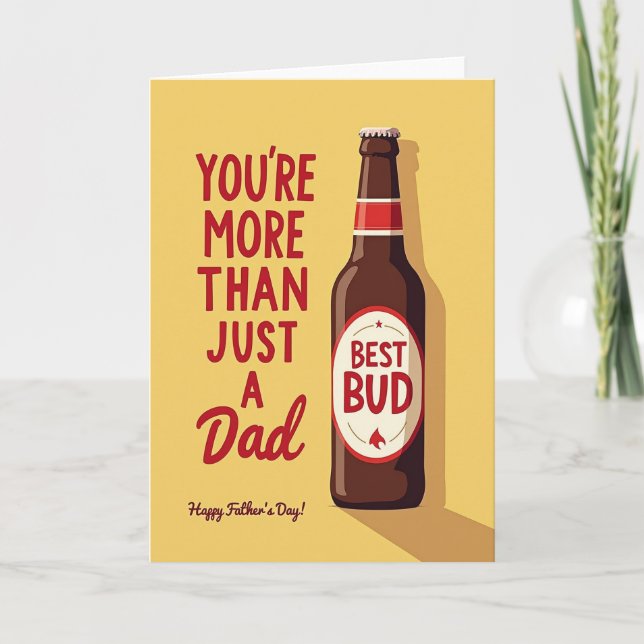 Vous êtes Plus Qu'un Papa - Carte (Devant)