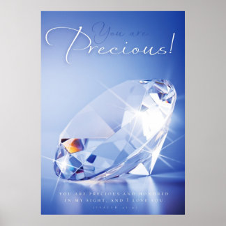 VOUS ÊTES PRÉCIEUX - Affiches religieuses chrétien