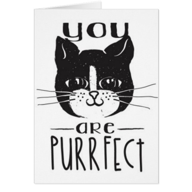 Vous êtes Purrfect (Devant)
