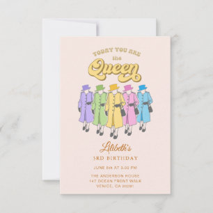 Vous êtes Queen Birthday Jubilee Invitation