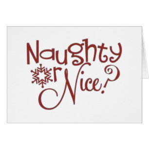 * VOUS ÊTES SI BON POUR ÊTRE NAUGHTY* QUELLE LISTE