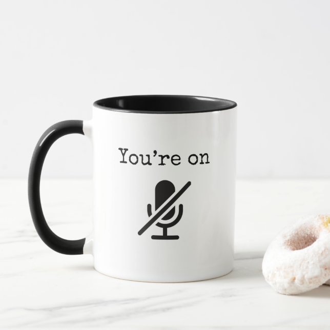 Vous êtes sur Mute Funny Mug (Avec donut)
