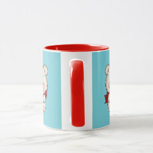 Vous êtes tasse aimée beary. Tasse mignonne avec