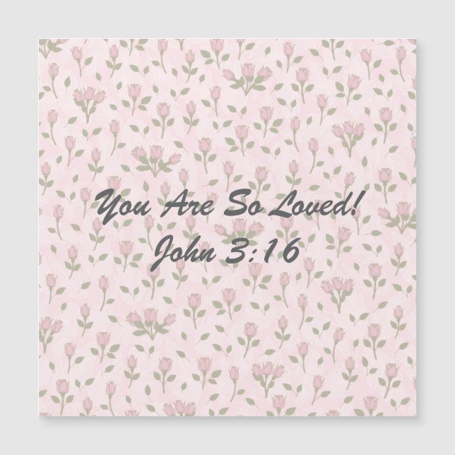 Vous êtes tellement aimé Magnet (Devant)