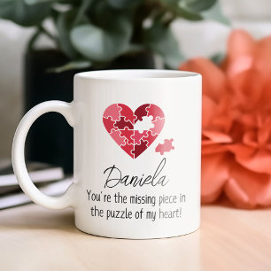 Vous êtes The Missing Piece Name Gift Coffee Mug