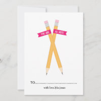 Vous êtes tous Écrire la carte de la Saint Valenti