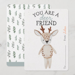 Vous Êtes Un Ami De Cerfs Valentines Salle De Clas