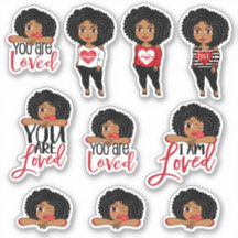 Vous Êtes Un Autocollant Aimé