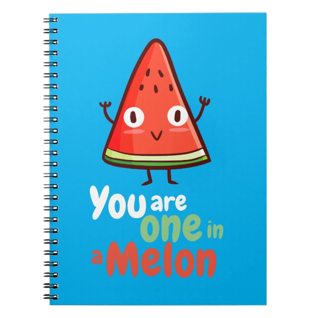 Vous êtes un dans un carnet Melon (Devant)