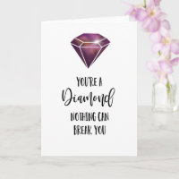 vous êtes un diamant carte de sympathie cancer mal