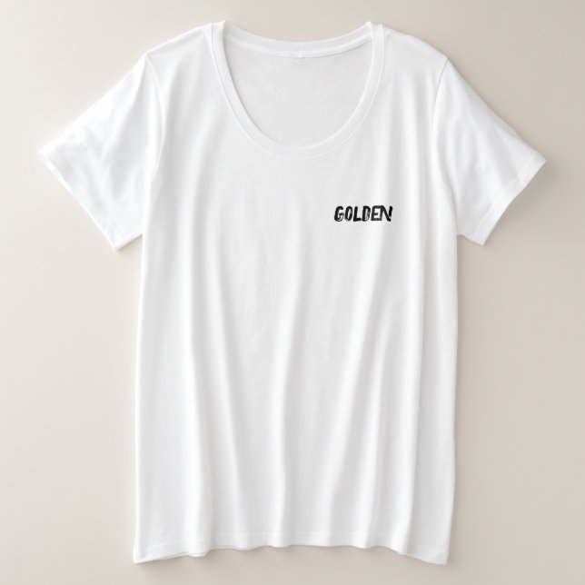Vous Êtes Un T-shirt Or (Design devant)