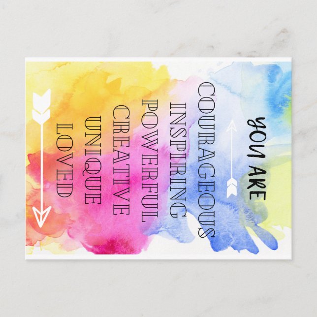 Vous êtes une carte aimée (Devant)