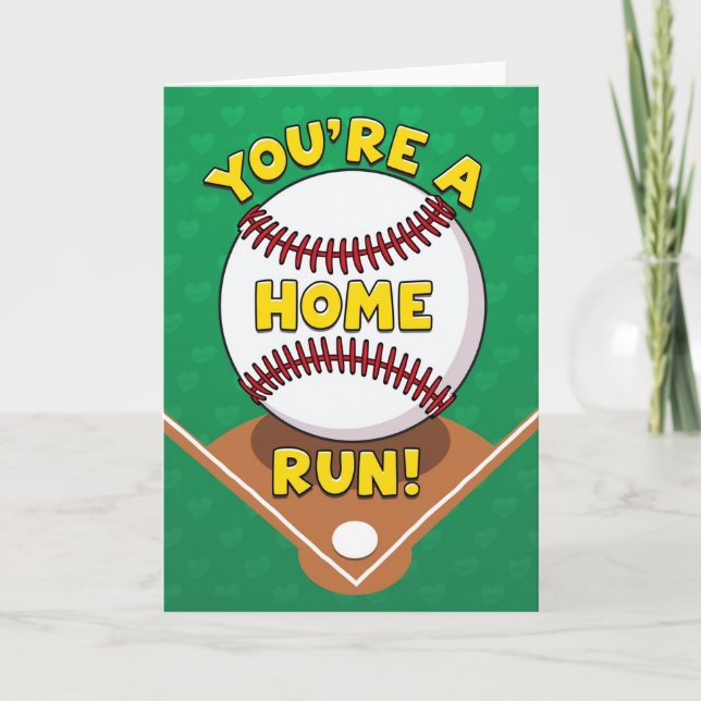 Vous Êtes une Carte de Baseball Coup de Circuit (Devant)