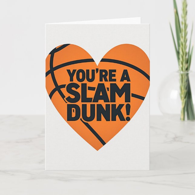 Vous Êtes Une Carte De Basket-Ball À Fond Slam (Devant)