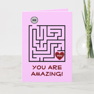 Vous Êtes Une Carte De Valentines A-Mazing