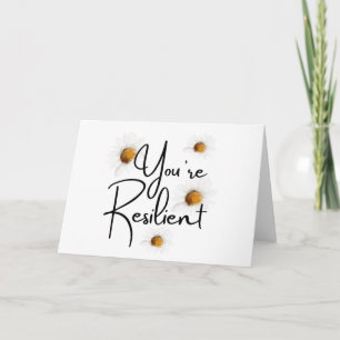 Vous êtes une carte de voeux pliée résiliente