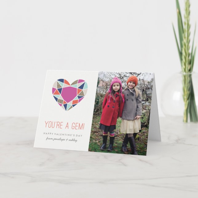 Vous êtes une carte Gem Valentine's Day Card - Cob (Devant)