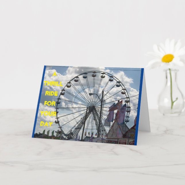VOUS FAITES CHAQUE JOUR UNE CARTE D'ANNIVERSAIRE J (Petite plante)