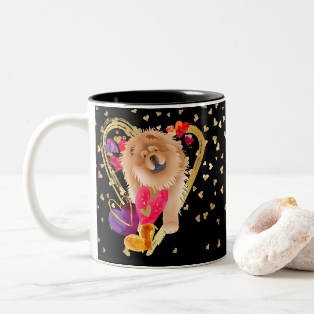 VOUS FAITES DE MON COEUR ALLER BLER - Chow mug (Avec donut)