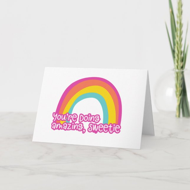 Vous faites Extraordinaire Sweetie Funny Encourage (Devant)