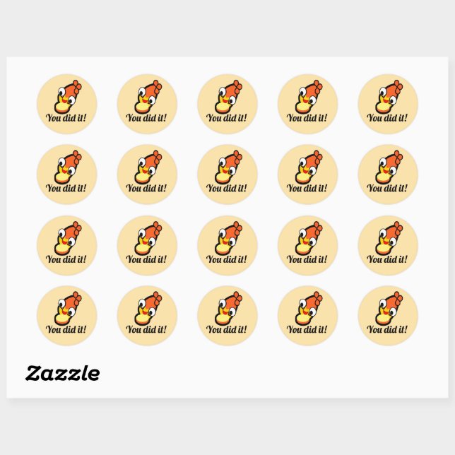 Vous L'Avez Fait Stickers (Feuille)
