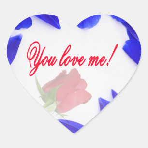 Vous m'aimez - Stickers