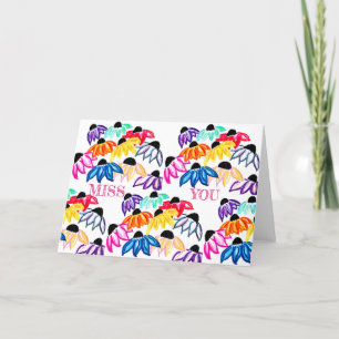 VOUS MANQUE sur la carte de note Echinacea<Blank I