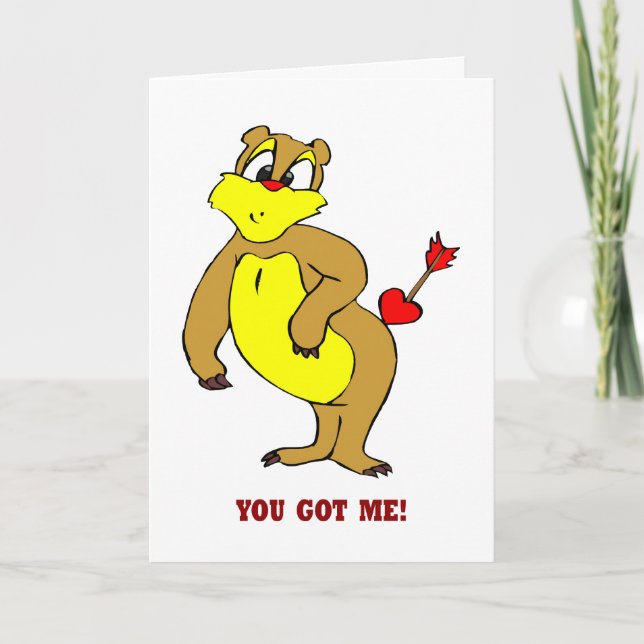 Vous M'Avez La Carte Valentine (Devant)