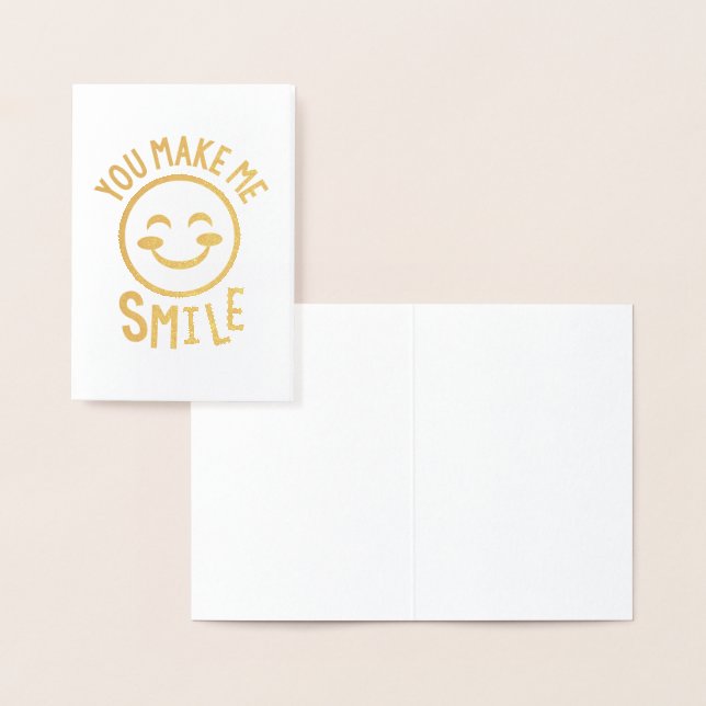 Vous Me Faites Sourire Cartes pour notes Emoji (Affichage)