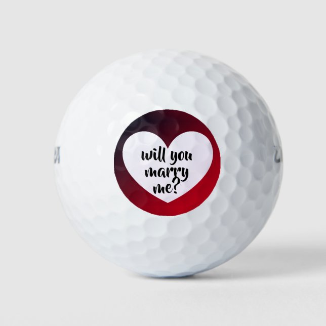 vous m'épouserez ? des balles de golf par dalDesig (Devant)