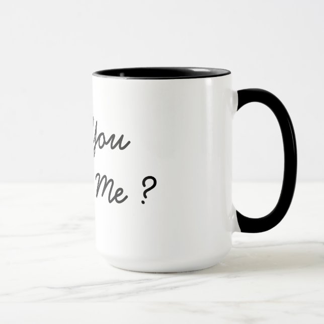 vous m'épouserez proposition de tasse de tasse (Droite)