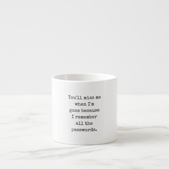 Vous Mlle Me When I suis tasse allée de café (Devant)