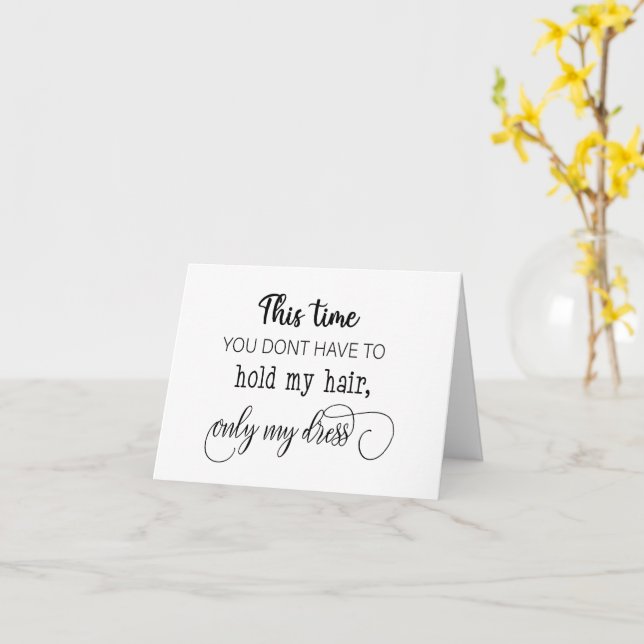 Vous n'avez pas à tenir ma carte pliée cheveux (Fleur jaune)