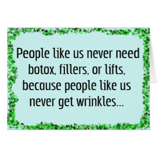 Vous n'avez pas besoin de botox